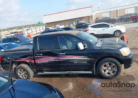 2007 Nissan Titan Le from USA, damaged, VIN 1N6BA07A37N221364
